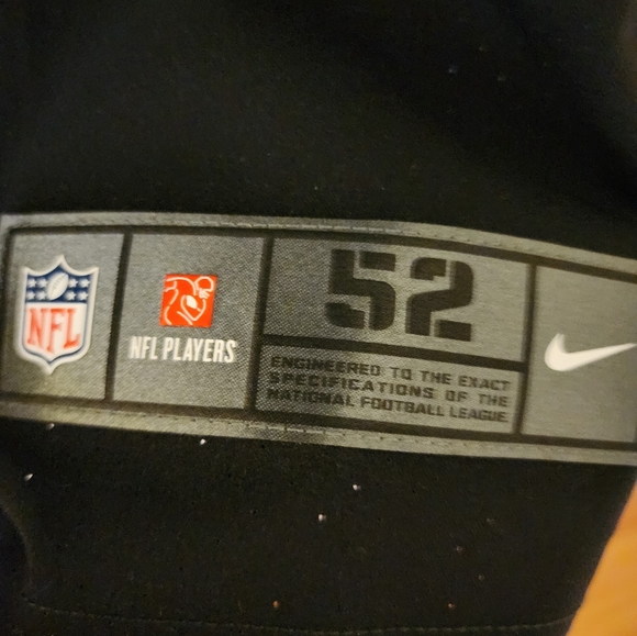 Nike Vapor On Field Elite NFL Las Vegas Raiders Waller Jersey Men’s Size 52 - Picture 3 of 4